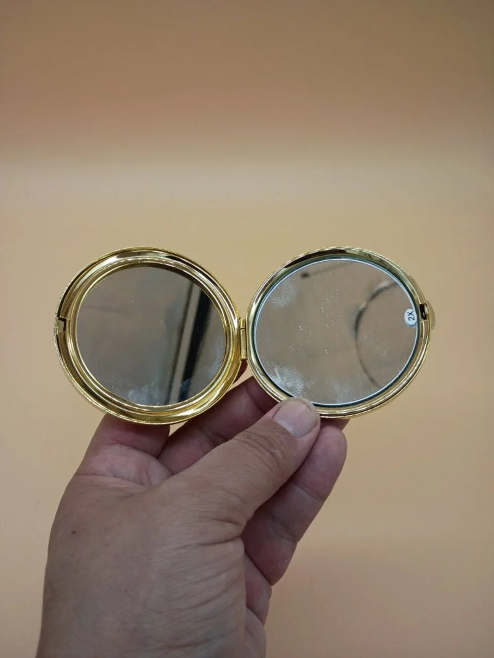 Decorative Compact Mirror with Cute Sunglasses Vintage 90s/Y2K